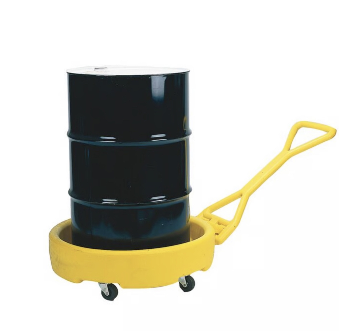 Plastic Dolly With Handle For 30, 55 and 95 gallon Drums