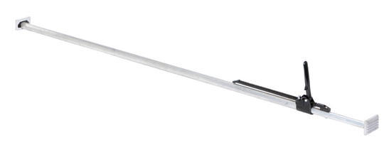 Heavy Duty Aluminum Round Cargo Bar 89 In. to 104 In. 