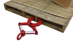 Steel Single Scissor Pallet Puller 5 In. Jaw Opening 6000 Lb. Pulling Capacity 