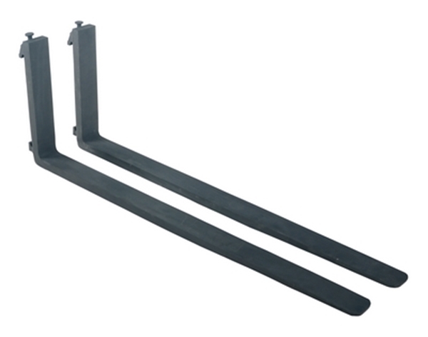 Forged Steel Forks with Carriage Pin 60 In. x 1-3/4 In. 5,000 Lb. Capacity