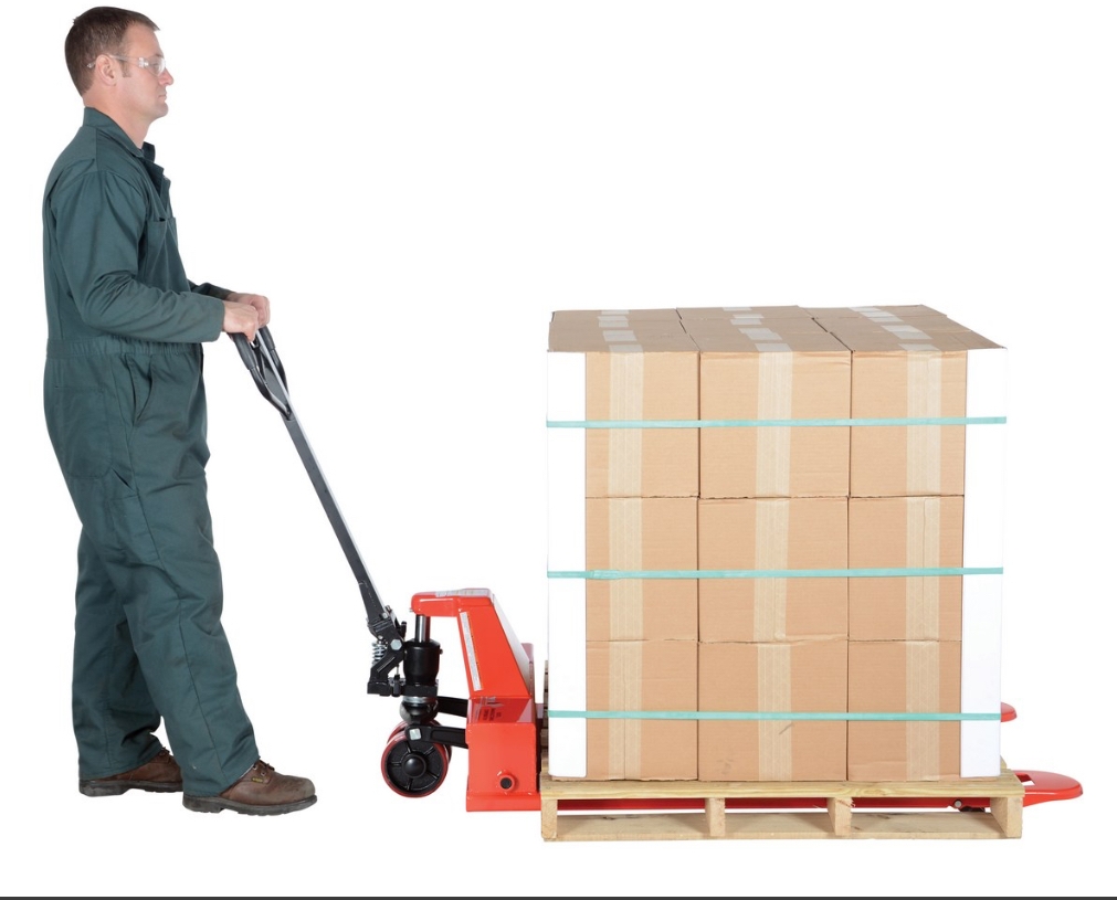 Steel Low Profile Pallet Truck 63 In. x 33 In. x 48 In. 4000 Lb. Capacity