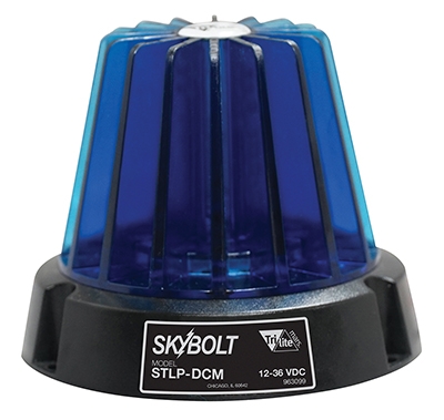 Polycarbonate Magnetic Fork Truck LED DC Strobe Beacon Light 4-1/2 In. x 4-1/2 In. x 4 In.