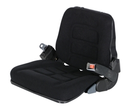 Cloth Fork Truck Seat with Seat Belt 4-1/2 In. x 4-1/2 In. x 4 In.