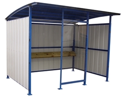 Steel Multi Duty Smokers Shelter 95-1/2 In. x 120 In. x 90-1/16 In.