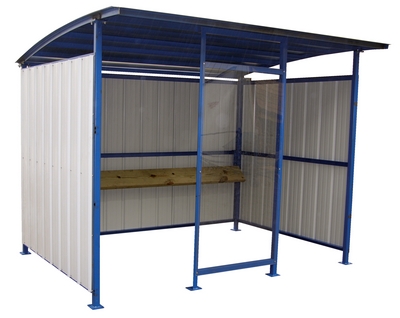 Steel Multi Duty Smokers Shelter 95-1/2 In. x 120 In. x 90-1/16 In.