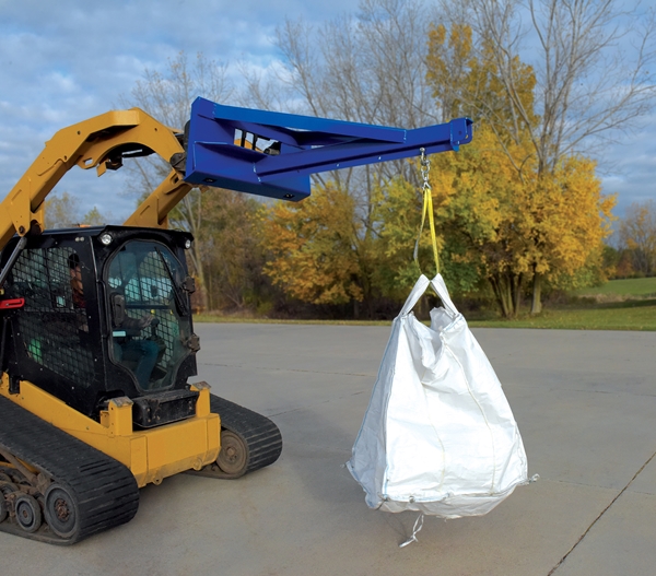 Steel Multi Purpose Lifting Attachment For Skid Loader 61-1/2 In. x 46 In. x 23 In. 3000 Lb. Capacity 