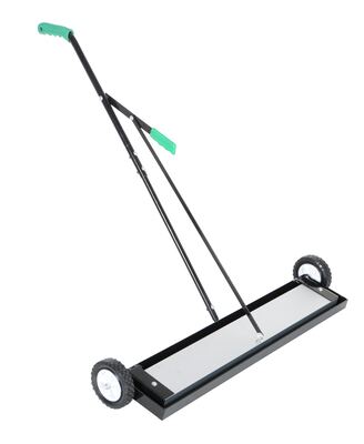 Magnetic Push Sweeper with Bended Handle 38 In. x 42 In. x 39 In. 70 Lb. Capacity