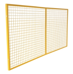 Steel Pallet Rack Back Guard 7-3/8 In. x 98-13/16 In. x 48-1/2 In. 