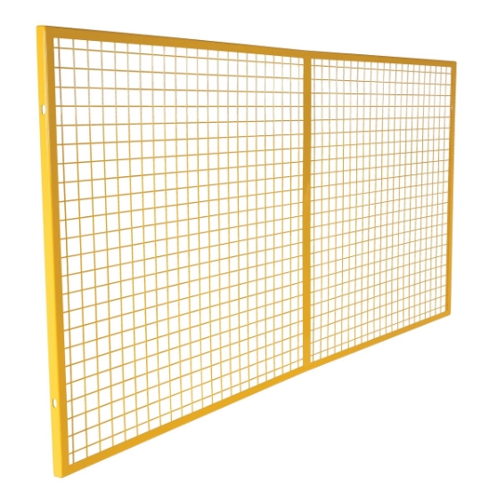 Steel Pallet Rack Back Guard 7-3/8 In. x 98-13/16 In. x 48-1/2 In. 