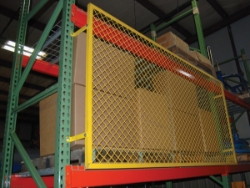 Steel Pallet Rack Back Guard 7-3/8 In. x 122-13/16 In. x 48-1/2 In. 
