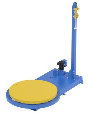 Steel Semi-Automatic Stretch Wrap Machine 54 In. Turntable Diameter 5,000 Lb. Capacity