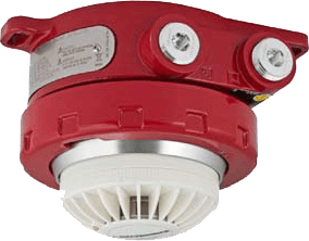 Smoke Detector Photoelectric 4-Wire Aluminum 2 Port 3/4" NPT 0-20 mA Relay Non-Latching