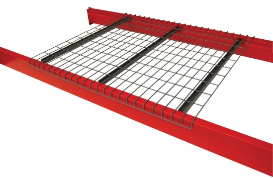 Galvanized Steel Welded Wire Pallet 42 In. x 58 In. 2,500 Lb. Capacity