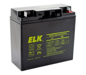 BT-180 sealed lead acid backup battery for fire alarm control panel