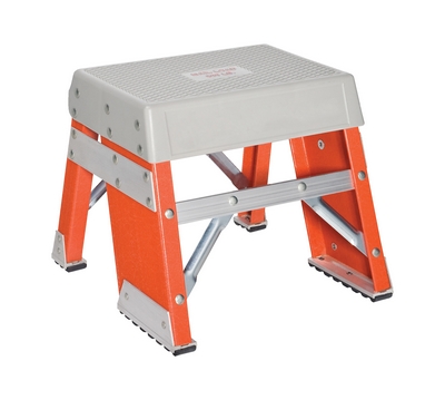 Single Step Stand Fiberglass Industrial Step Stand 1 Step 300 Lb. Capacity